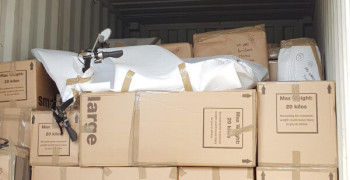 Thumbnail photo by Jill Wake of PSS International Removals