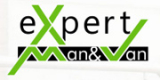 eXpert Man and Van Logo