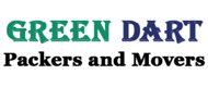 Green Dart Packers and Movers Logo