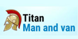 Titan Man and Van Logo
