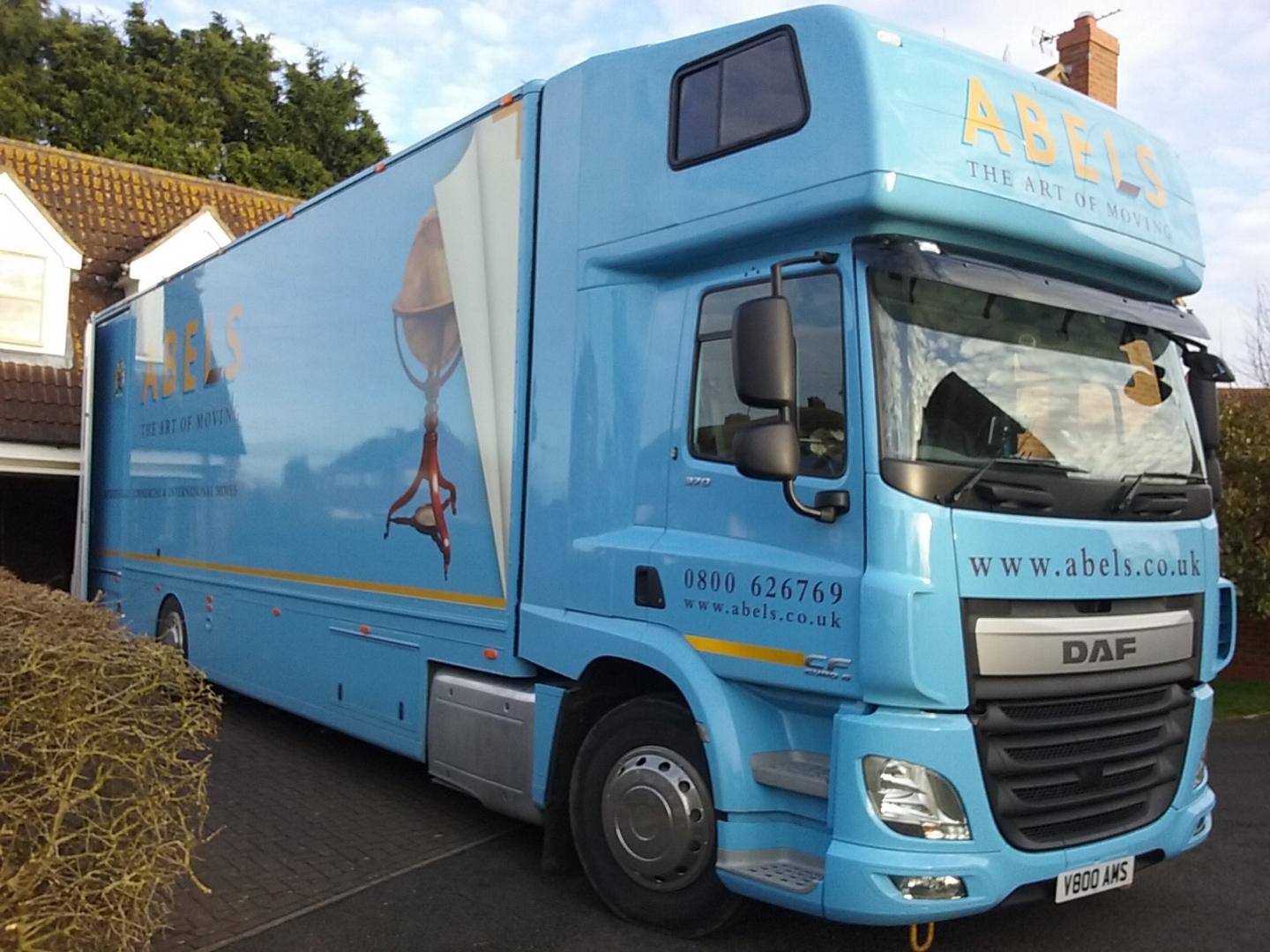 Second photo by David of Abels Moving Services - Large