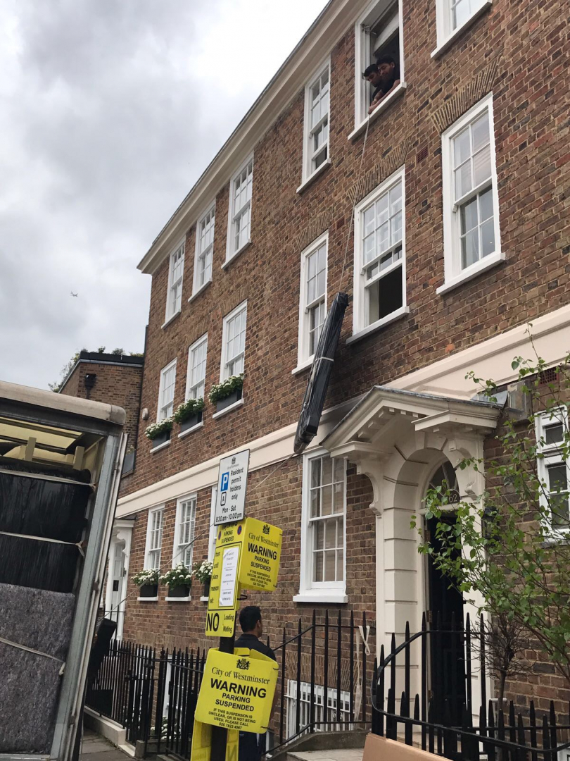 Second photo by James of White Horse Removals Ltd - Large