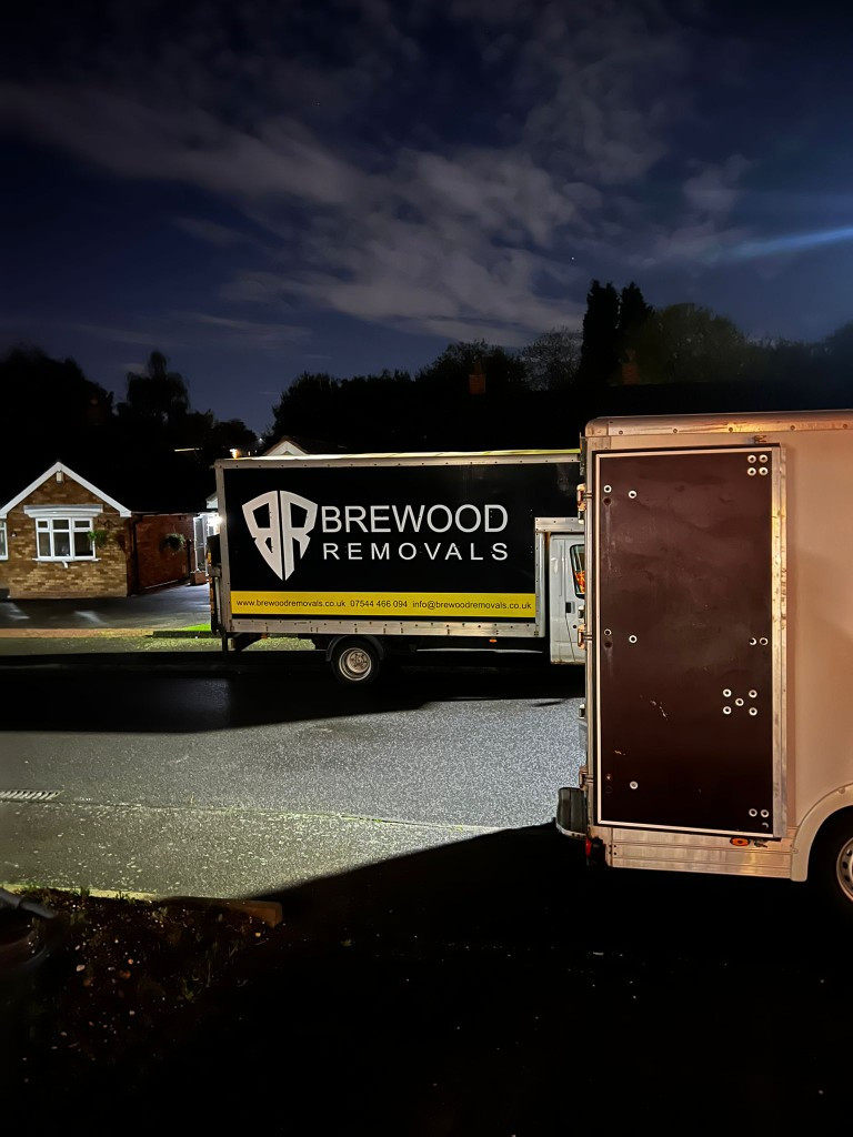 Second photo by Julia Harknet of Brewood Removals  - Large