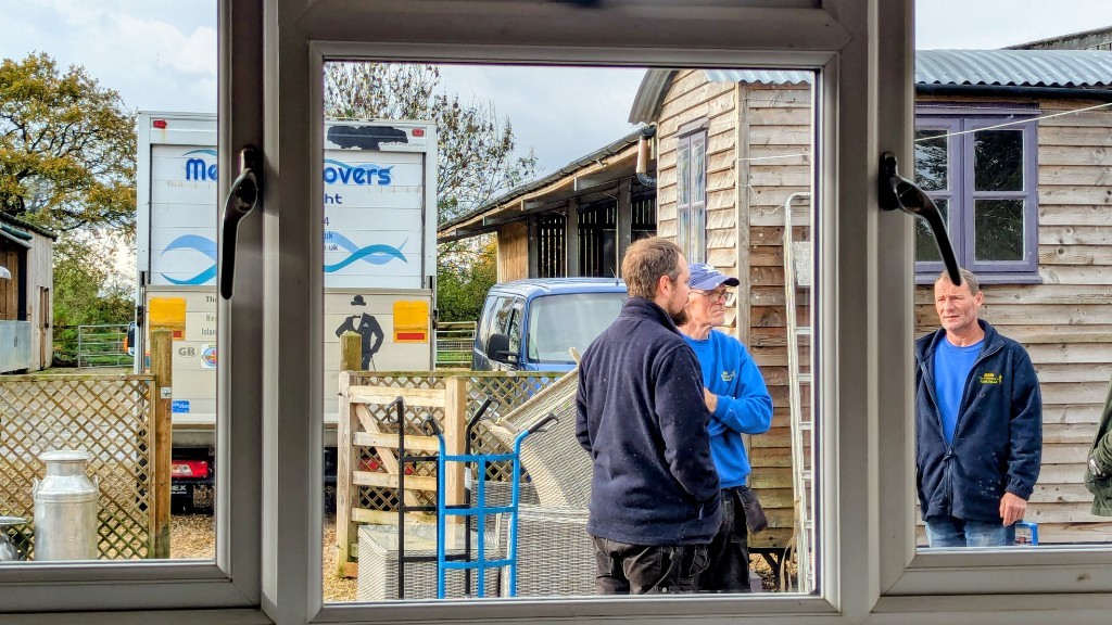 Second photo by Fiona Davies Russell of Mew the movers - Large