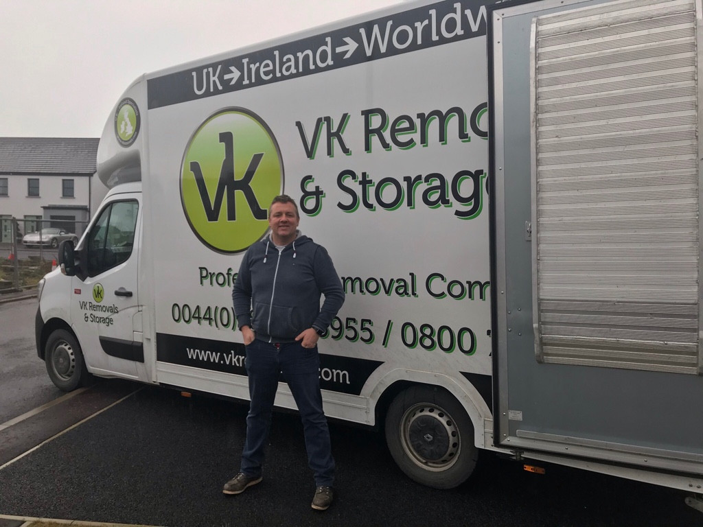 Second photo by Camilla Payne De Cramilly of VK Removals & Storage Ltd - Large