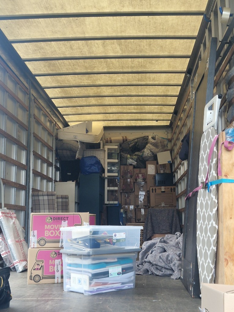 Second photo by Amy And Andy of Brewood Removals  - Large