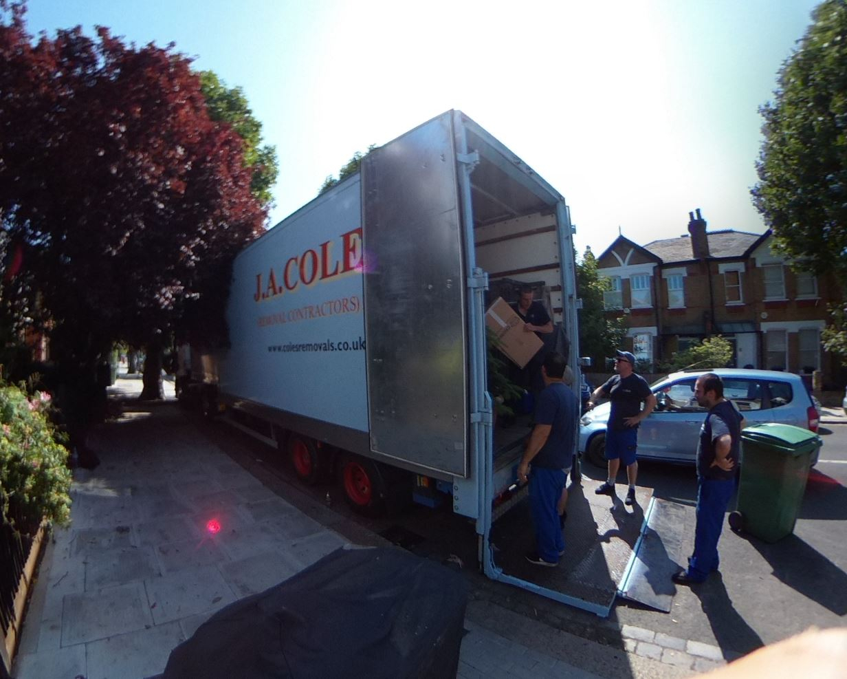 Second photo by Alastair Hearsum of J.A Coles Removals - Large