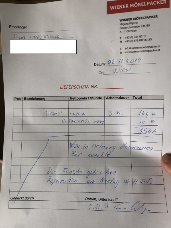 Photo by Franz Emprechtinger of Wiener Möbelpacker - Large