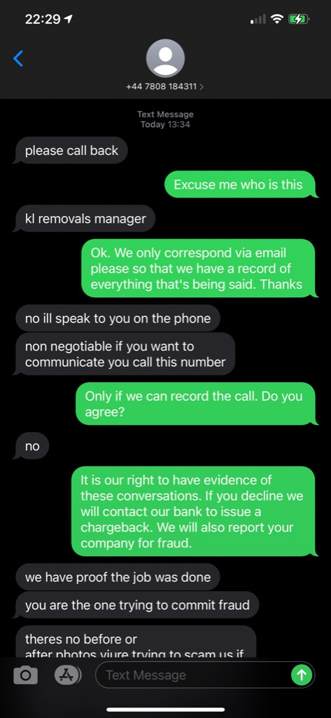 Photo by Chris Muenster of K1 Removals LTD - Large