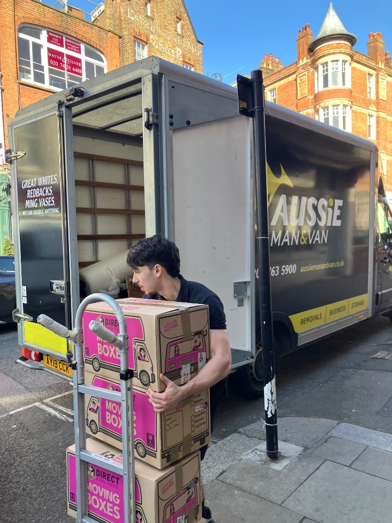 Photo by Jess Clark of Aussie Man and Van - Large