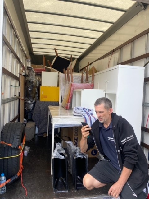 Second photo by Yasmine Mahmoudieh of Right Moving - Large