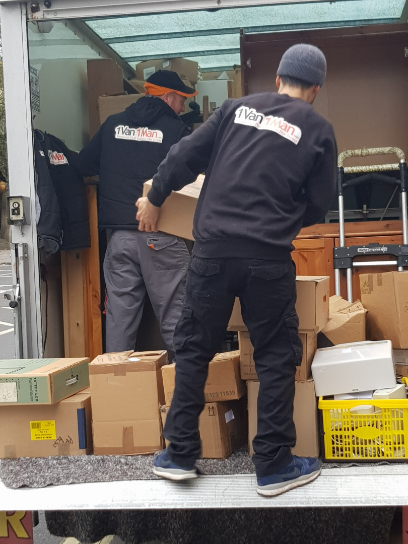 Second photo by Sadie Simons of 1 Van 1 Man Removals - Large