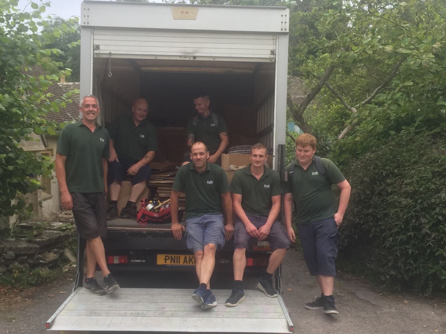 Photo by Fiona Gill of 5 Valleys Removals - Large