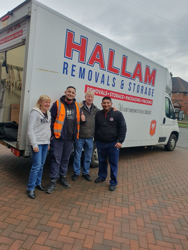 Second photo by John Freeman of Hallam Removals & Storage - Large