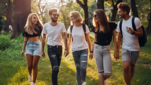 How to make friends in a new area