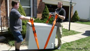 How to move a refrigerator by yourself