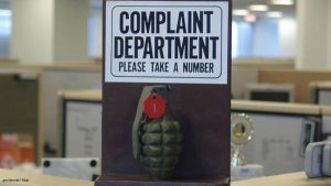 How to complain about removals