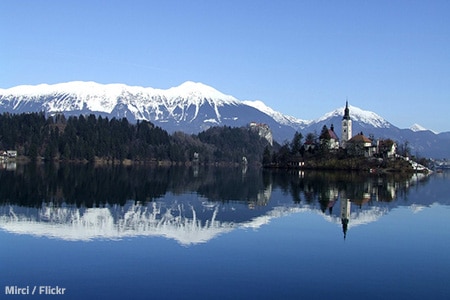 Church in Lake - Slovenia