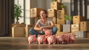 Simple ways to save money moving home