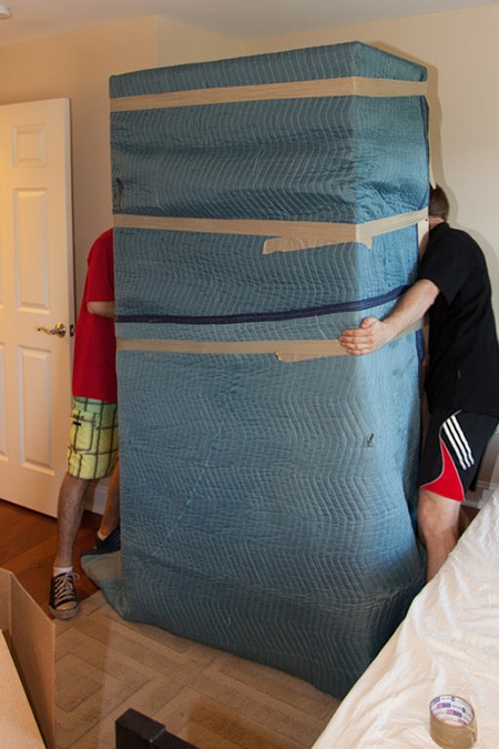 Moving a bedroom