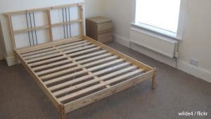 Packing up a bedroom